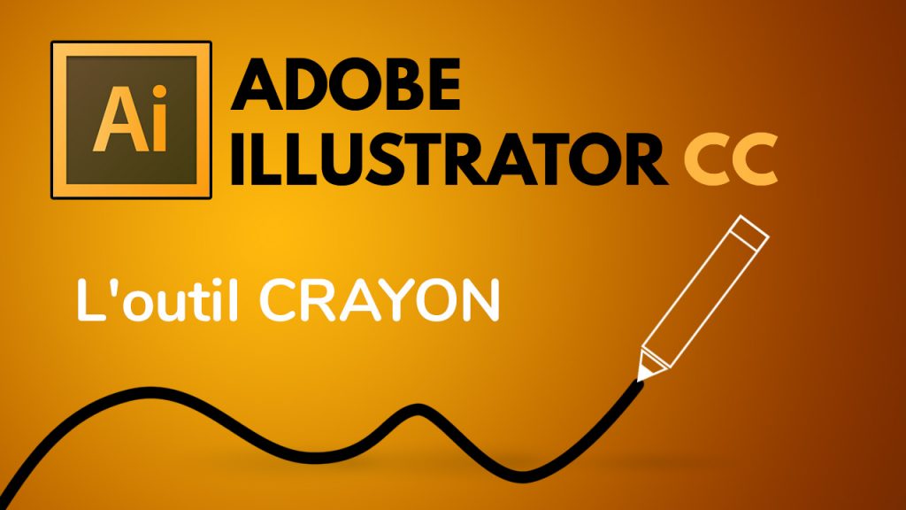 Dans cette vidéo, je vous montre comment utiliser l'outil crayon dans Illustrator.