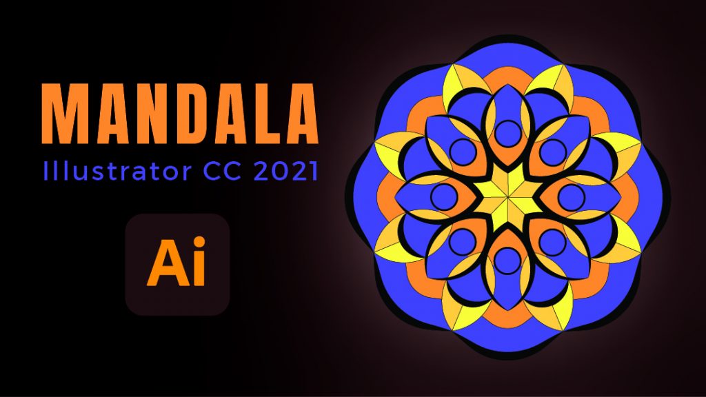 Comment faire un mandala dans Illustrator CC 2021