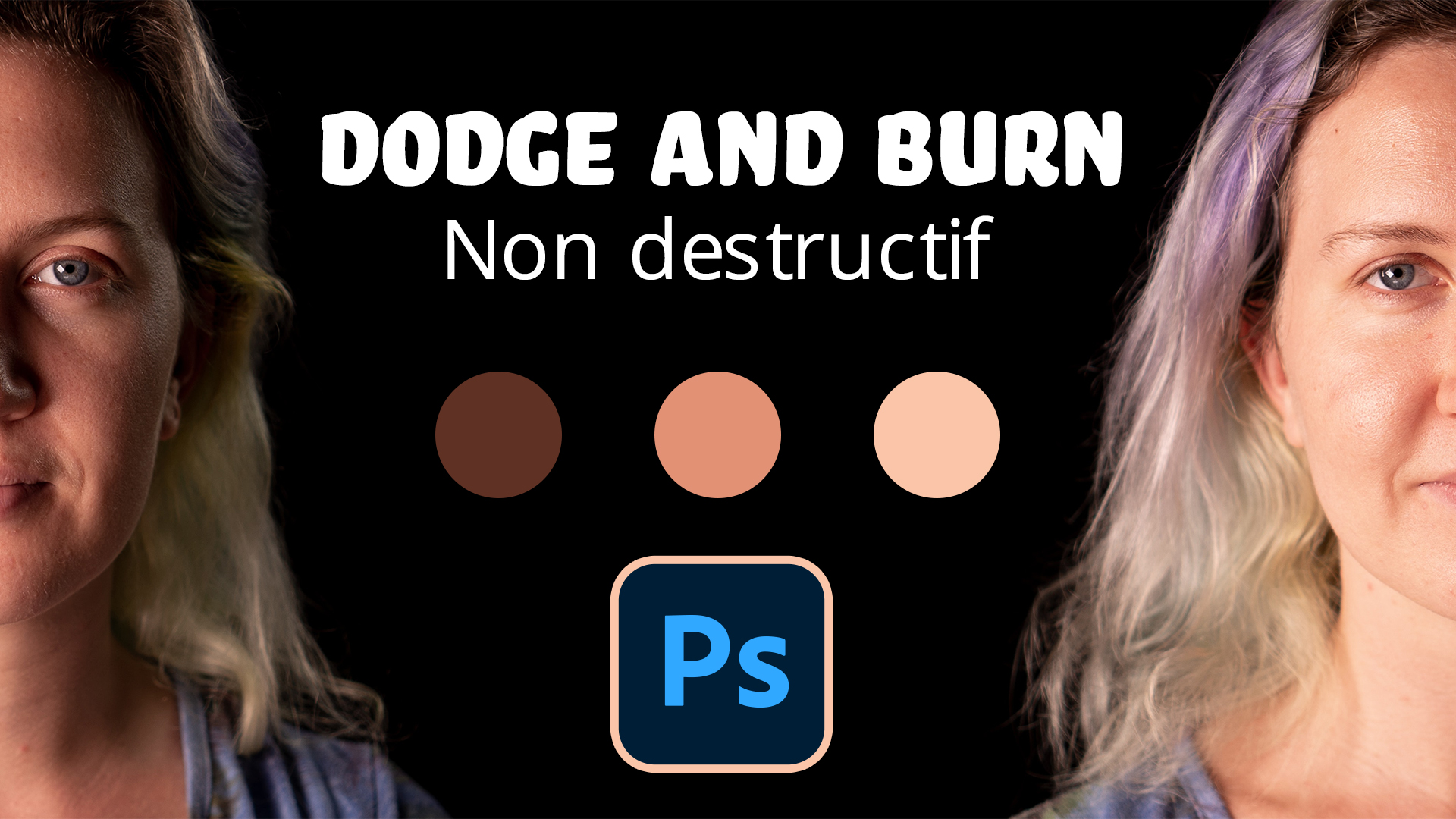 Dodge and burn méthode non destructive